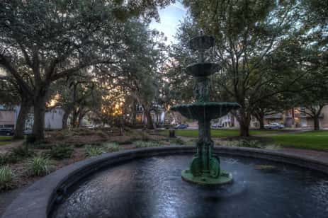 Savannah's most haunted Square, Lafayette Square