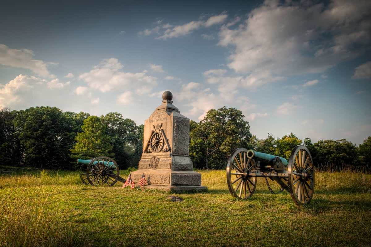 The Wheatfield in Gettysburg, one of the most haunted places in Gettysburg