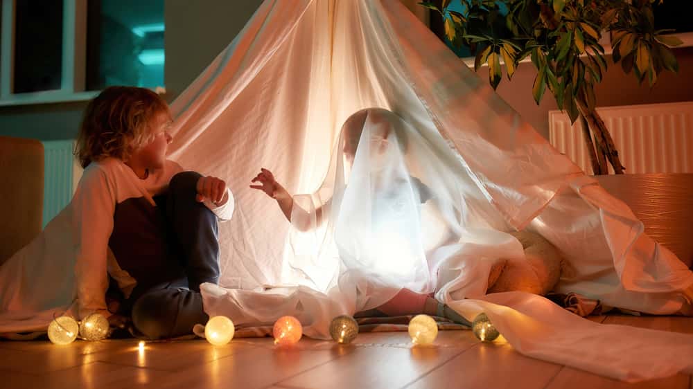 A Child Being a Ghost