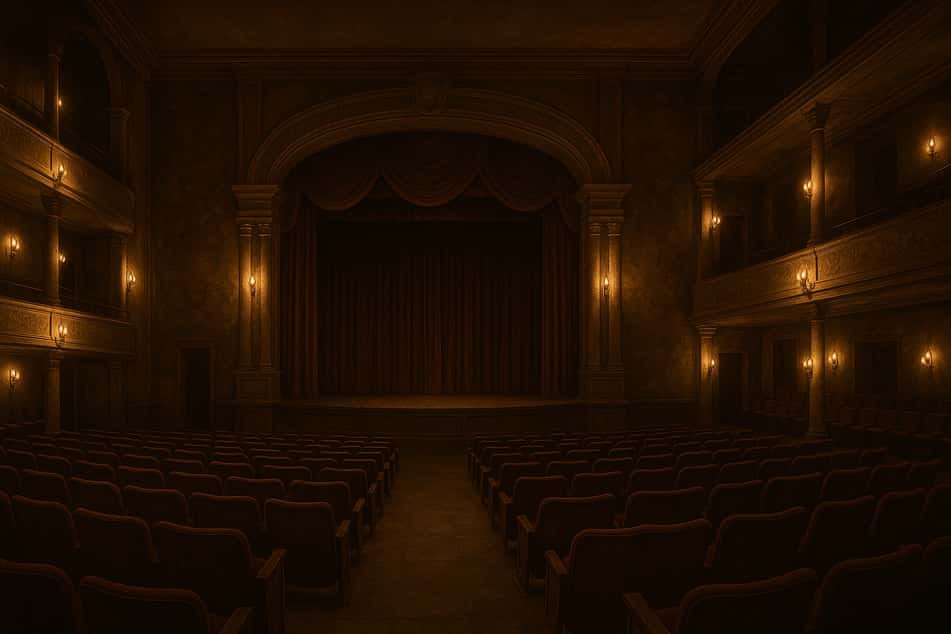 The Dock Street Theatre, one of the most haunted Theatres in Charleston, South Carolina