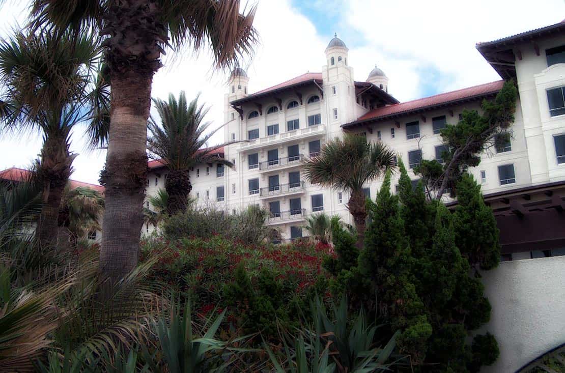 The haunted Hotel Galvez, which is one of the best places to stay if you're looking for a Hotel haunted by ghosts.