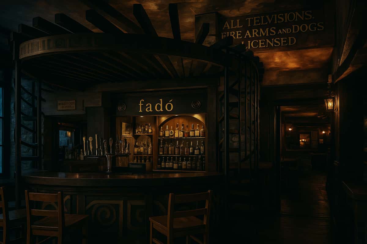 The infamous Fadó Irish Pub, in downtown Chicago