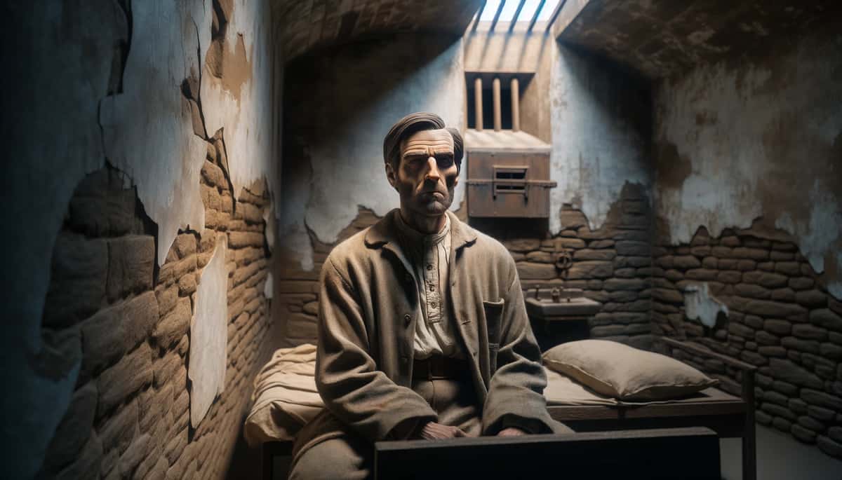 A Prisoner in Solitar Confinement