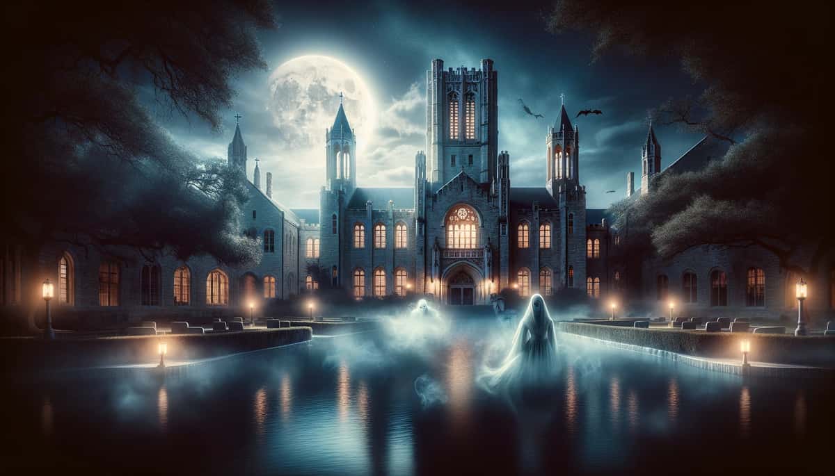 A photo of Our Lady of the Lake University in Haunted San Antonio, Ghost City Tours.