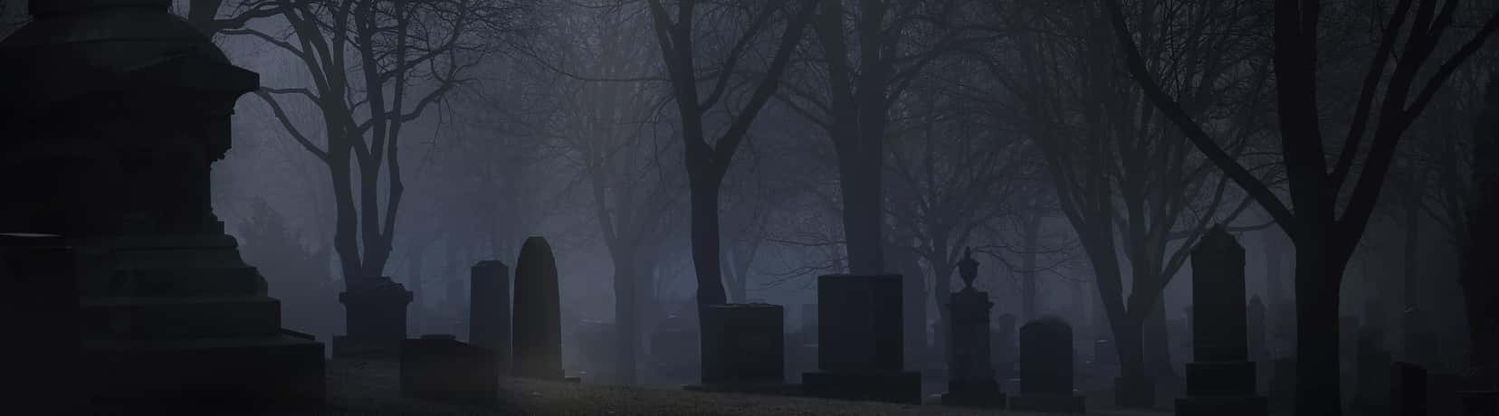 One of the haunted cemeteries we visit on our Group Ghost Tours