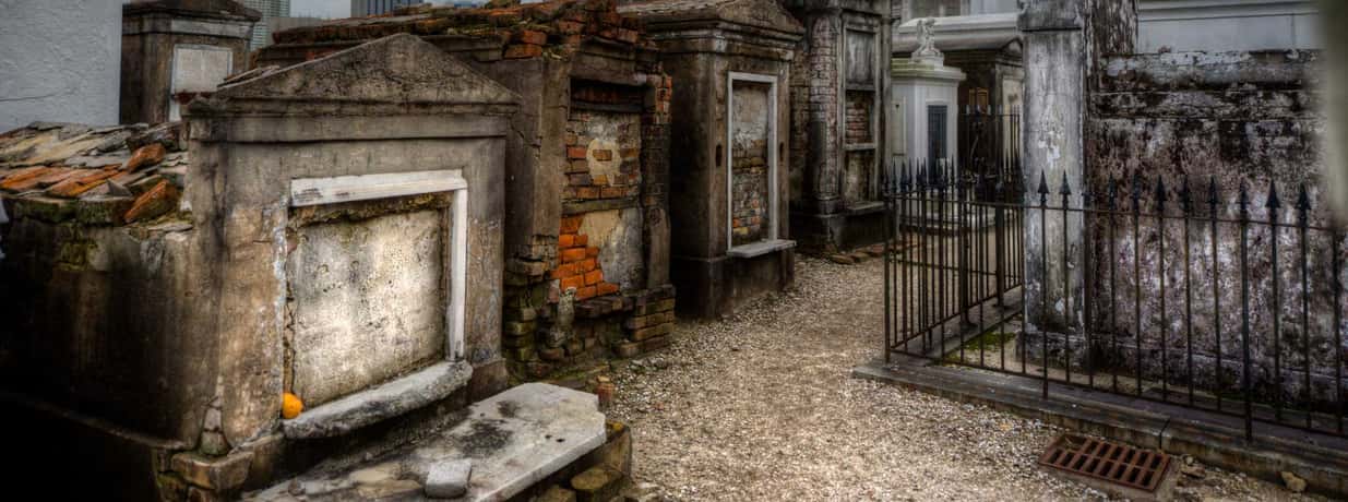 St. Louis Cemetery, where we also offer a New Orleans Cemetery Tour