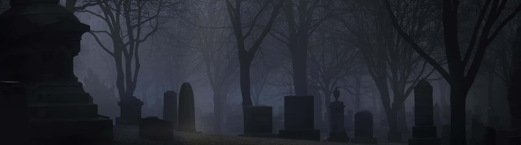 Uno de los cementerios embrujados que visitamos durante los Tours de Fantasmas para Grupos