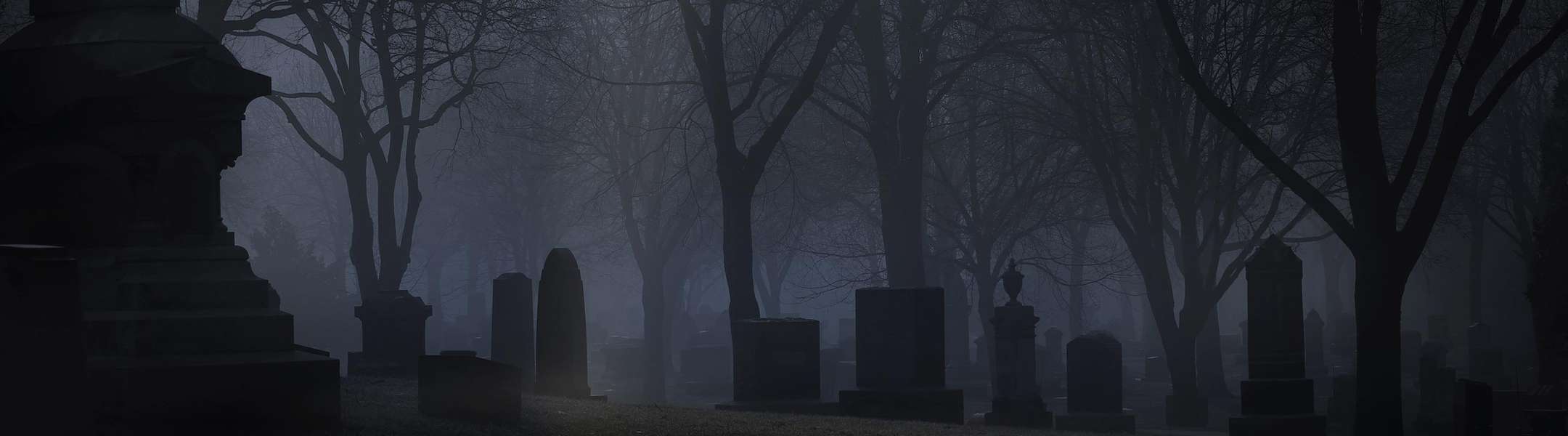 Uno de los cementerio embrujados que visitamos durante nuestros tours de fantasmas