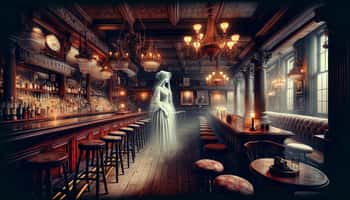 One of Boston's many haunted bars, which we visit on this tour for our guests 21 or over.