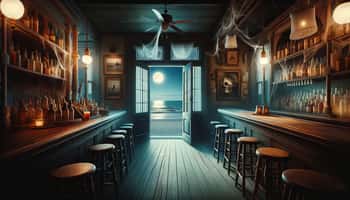 One of the locations on our Haunted Pub CRawl in Galveston