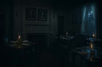 The King's Arms Tavern, one of Williamsburg haunted Taverns.