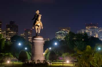 Boston Common, one of the stops on the Death and Dying Ghost Tour.