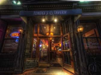 Tondee's Tavern, where the Savannah Haunted Pub Crawl Tour Guides will meet our guests