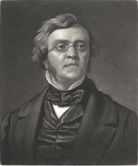 Una Foto del author, William Makepeace Thackery, visitante frecuente de la Casa Andrew Low