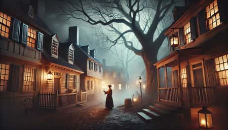 Haunted Colonial Williamsburg, one of locations which our Williamsburg Ghost Tours visit