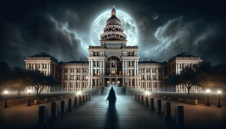 The haunted State Capitol, located in Autsin.