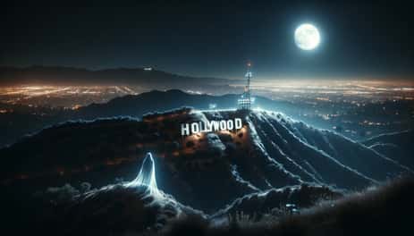 The famously haunted Hollywood Drive