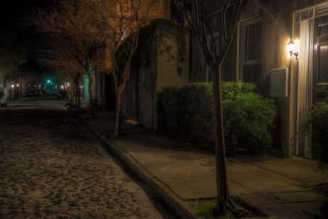The hauntings on Chalmers Street, in Charleston South Carolina
