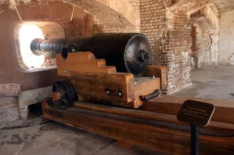 Fort Sumter is rumored to be one of the most haunted places in Charleston