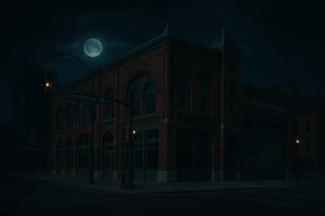 The historic Land Title Building, one of the most haunted buildings in Fort Worth.