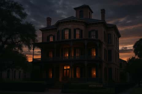Ashton Villa, one of the buildings on Galveston where many people have seen ghosts.