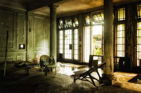 La Casa Van Alstyne, se rumorea que es una de las casas más embrujadas de la isla de Galveston.