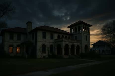 Stewart's Mansion, one of the most haunted houses which you can see while vistiing Galveston.