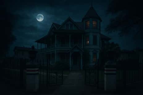 The Van Alstyne House, rumored to be one of the most haunted houses on Galveston Island.
