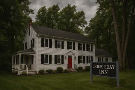 The Doubleday Inn, one of the most haunted places to stay in Gettysburg.