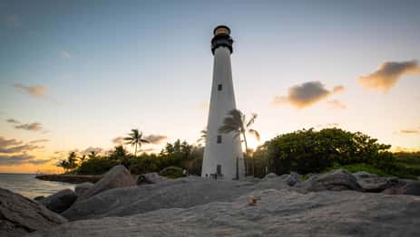 The Key West Lighthouse, which is said to be one of the most haunted places in Key West.
