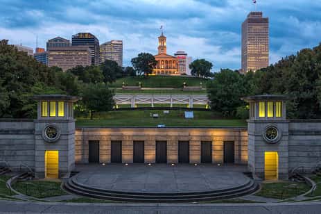 El Embrujado Capitolio Estatal en Nashville, Tennessee