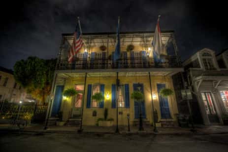 Haunted Hotels in New Orleans, such as the Hotel pictured, the Andrew Jackson Hotel