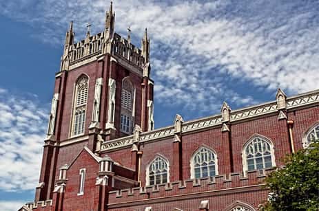 A photo of Loyola University New Orleans, said to be haunted by many ghosts and entities