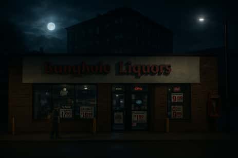 Bunghole Liquors, one of the most haunted places in Salem.