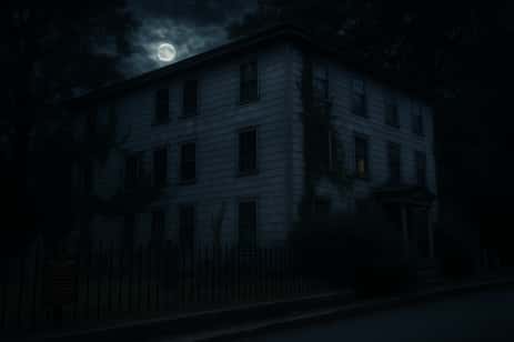 The Grimshawe House, one of the most haunted houses in Salem.
