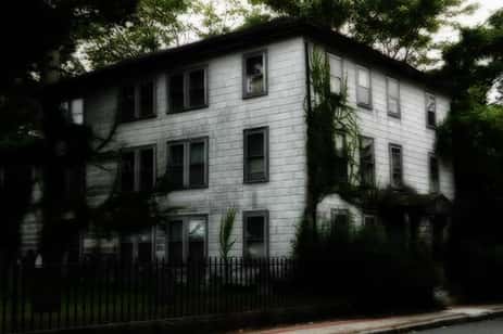 The Grimshawe House, one of the most haunted houses in Salem.