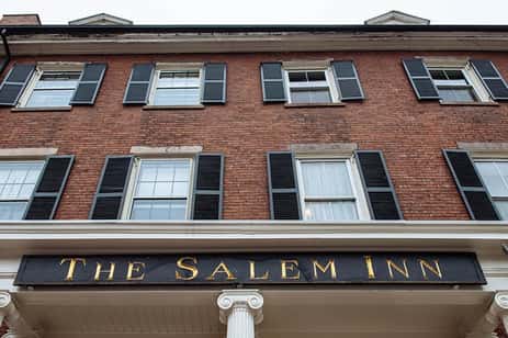 The Salem Inn, one of the most haunted places to stay while visiting Salem.