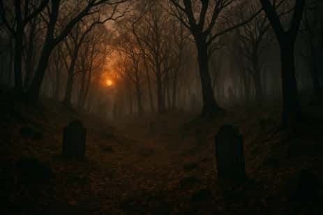 Proctor's Ledge, the site of the hangings from the Salem Witch Trials, now a haunted hotspot in Salem.
