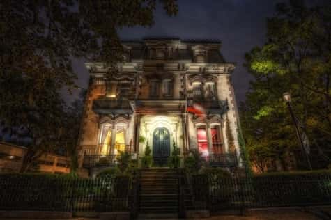 The Hamilton-Turner Inn, one of Savannah's most haunted Bed and Breakfasts.