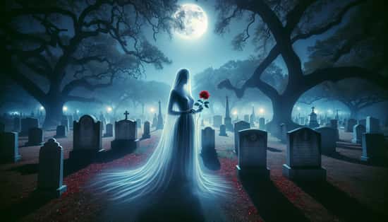 Once a graverobber's paradise, this cemetery is crawling with poltergeists.
