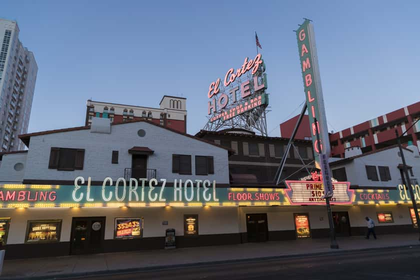 Stay at El Cortez Hotel & Casino in Downtown Las Vegas, Nevada