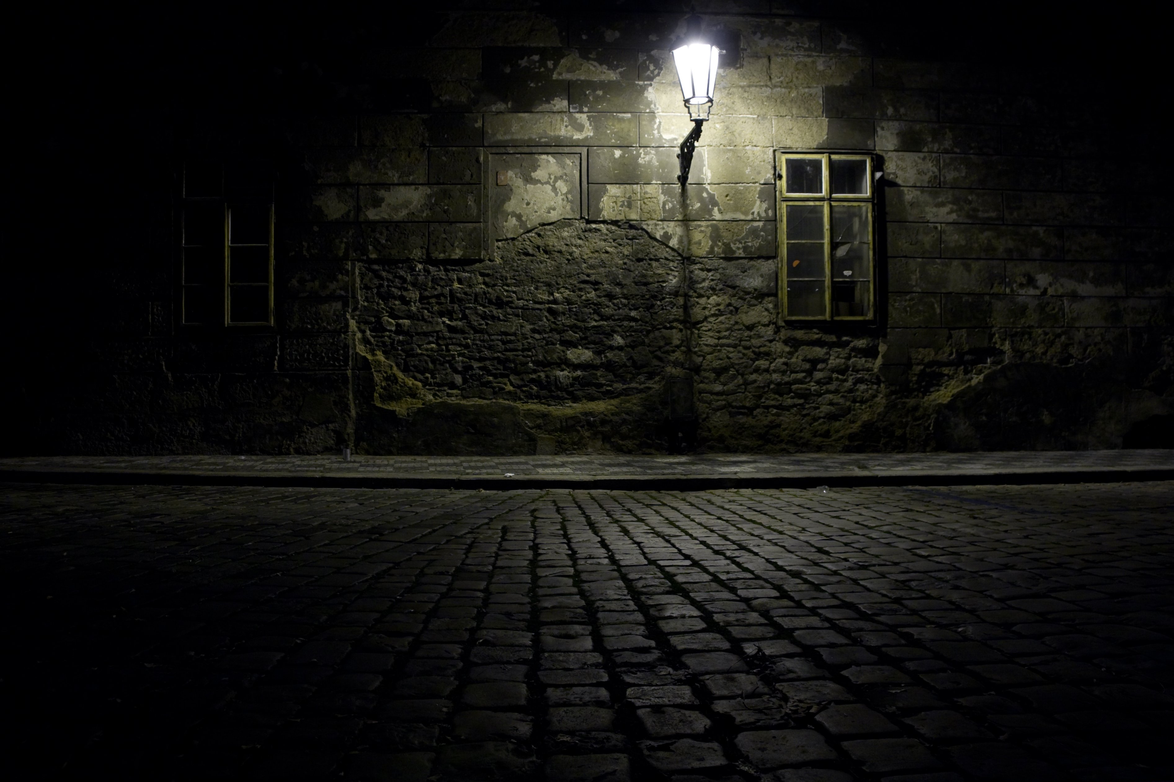 One of the spooky, haunted locations you'll visit on the Murder by Gaslight Ghost Tour.
