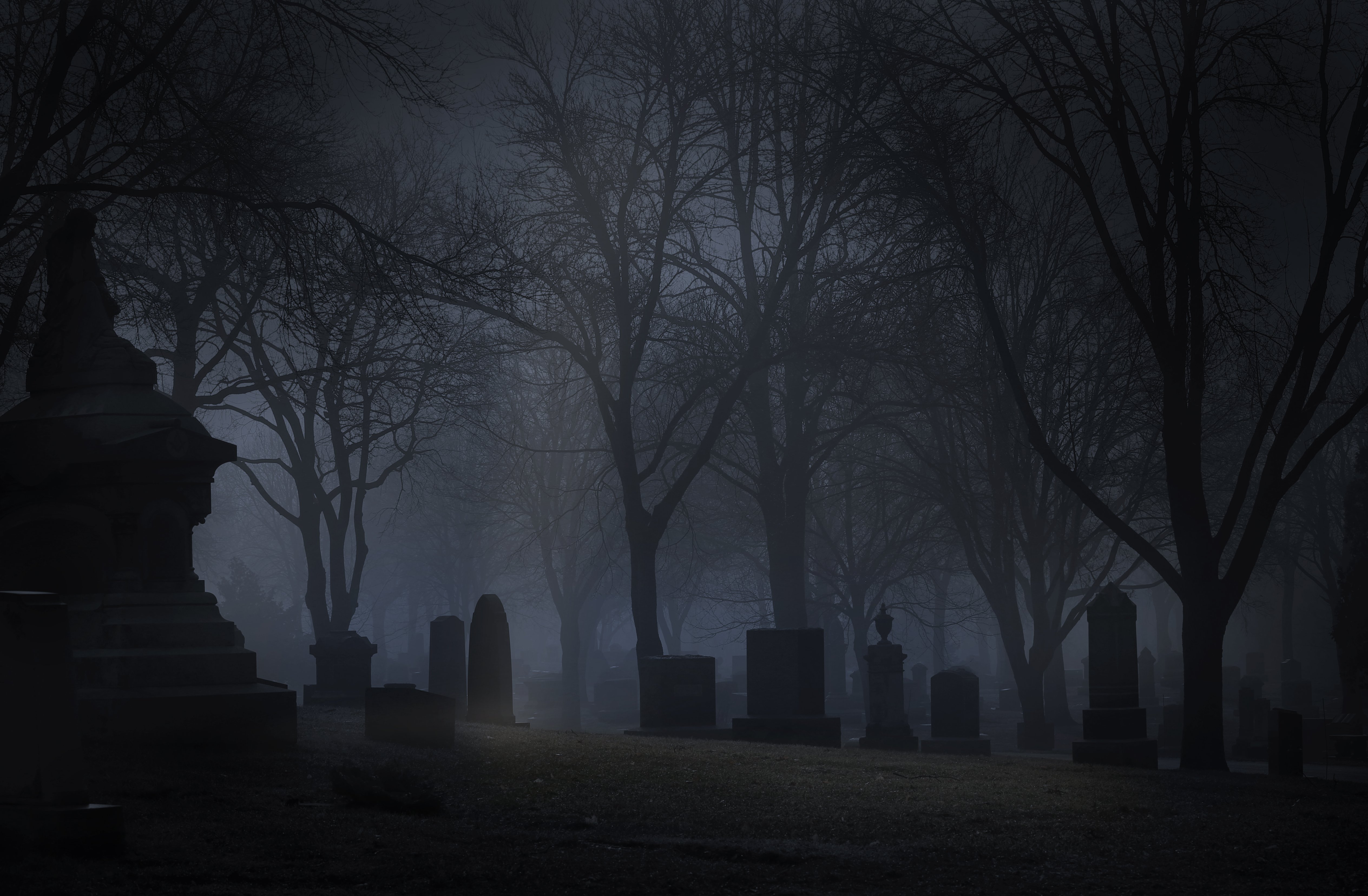 The Haunted Bachelor's Grove Cemetery