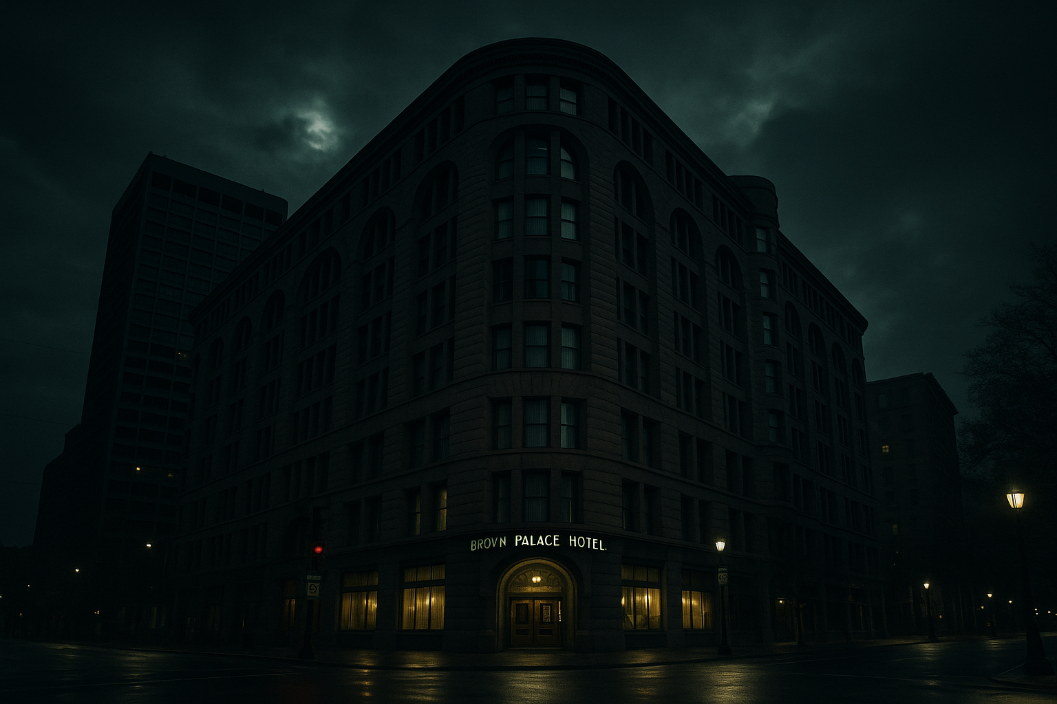 The Brown Palace Hotel, one of the most haunted places to stay in Denver.