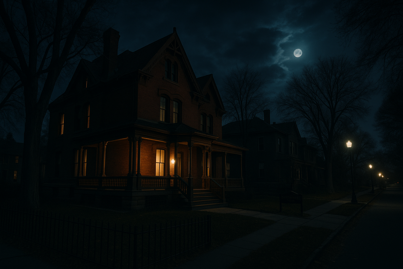 The Haunted Byers-Evans House