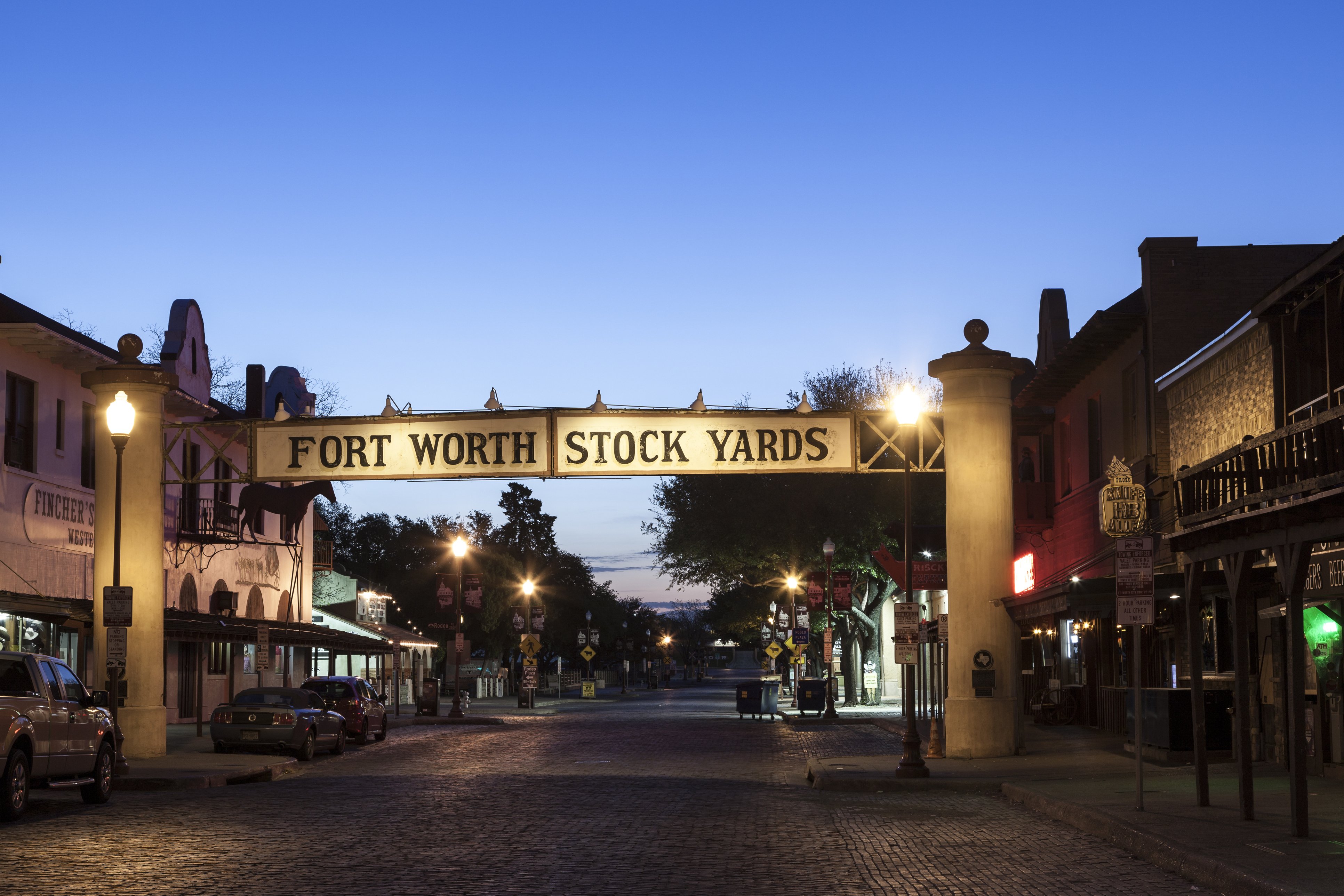 One of the spooky, haunted locations you'll visit on the The Ghosts of Fort Worth Tour