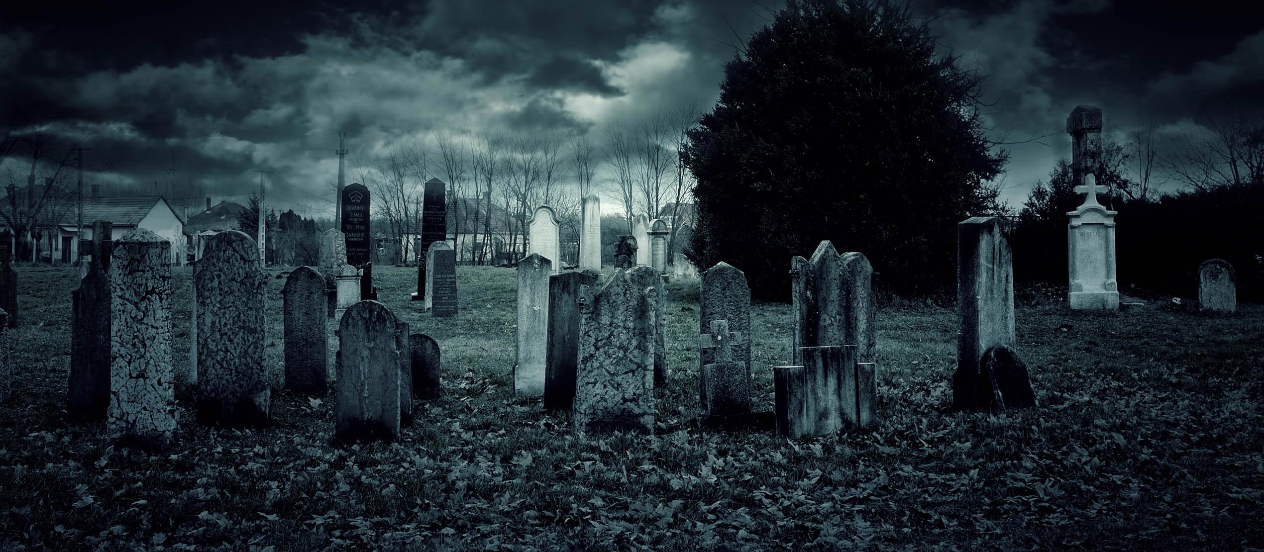 How To Describe A Scary Cemetery