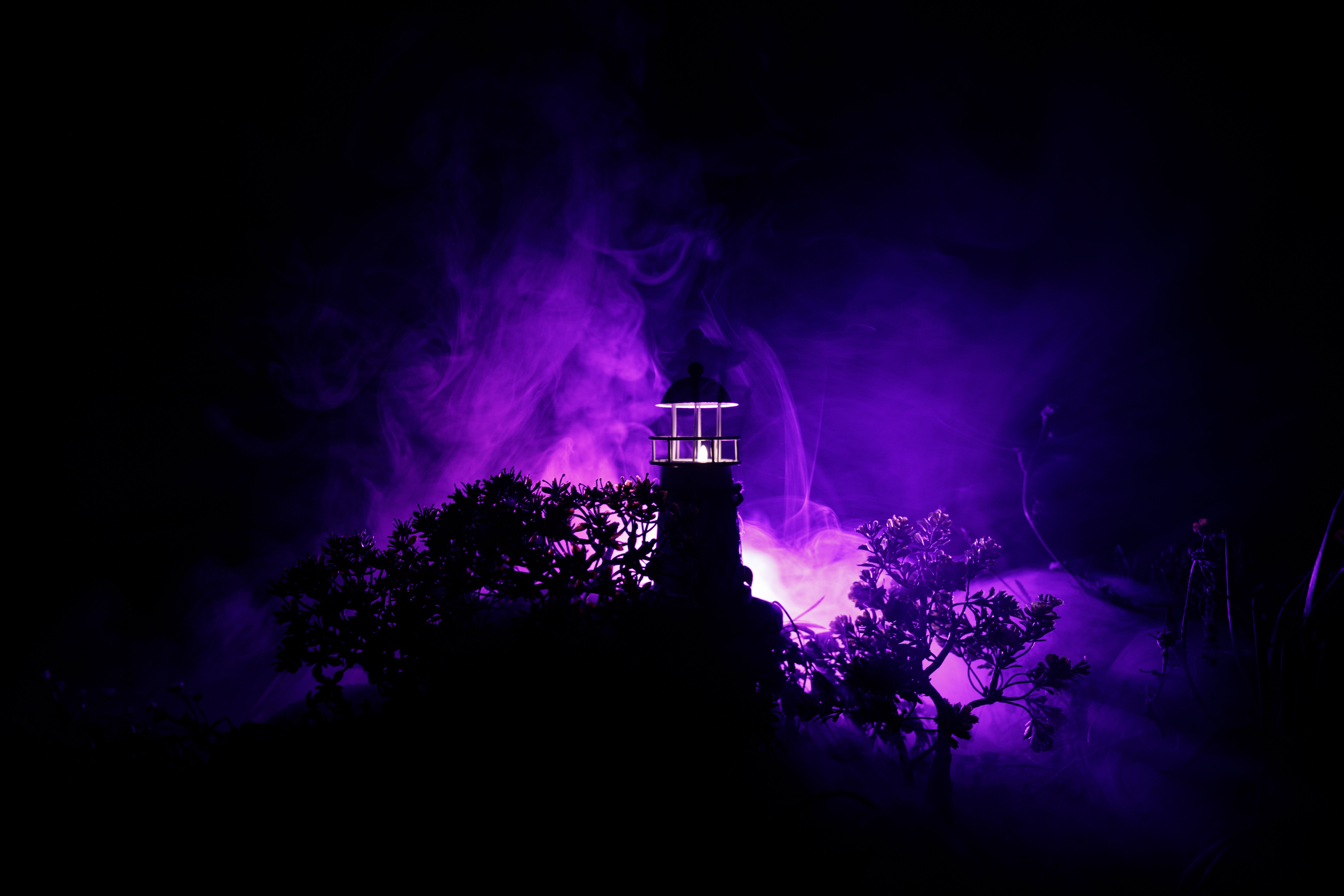 Lighthouse in Spooky Light