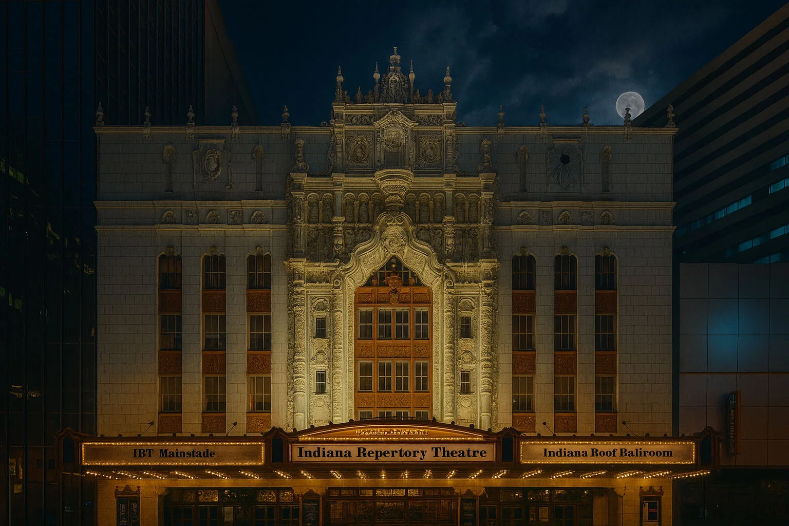 The Ghosts of the Indiana Repertory Theatre Haunted Historic Theatre(01)