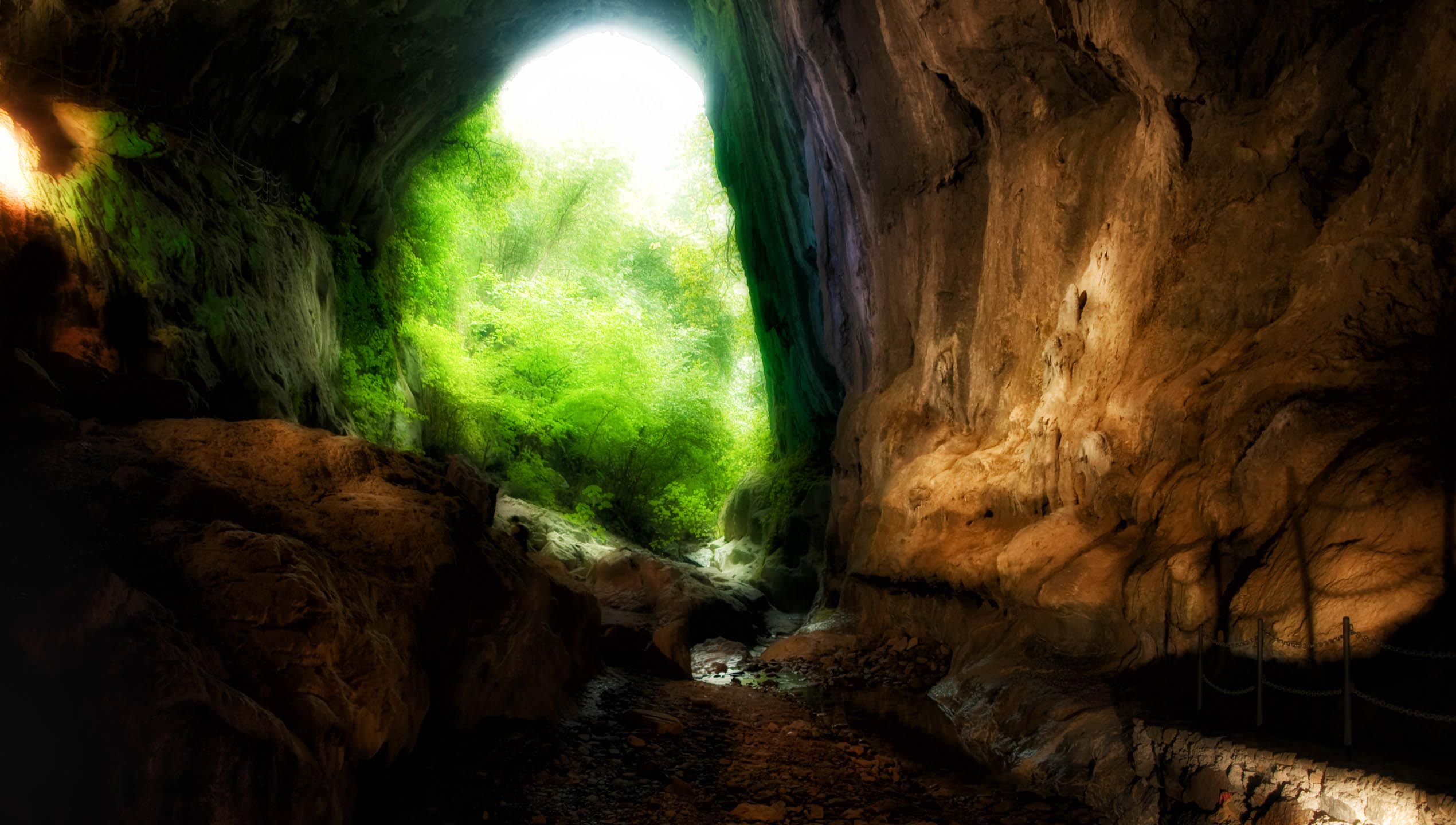 La Cueva Bruja de Bell, de donde proviene una de las historias de fantasmas más famosas de Nashville.